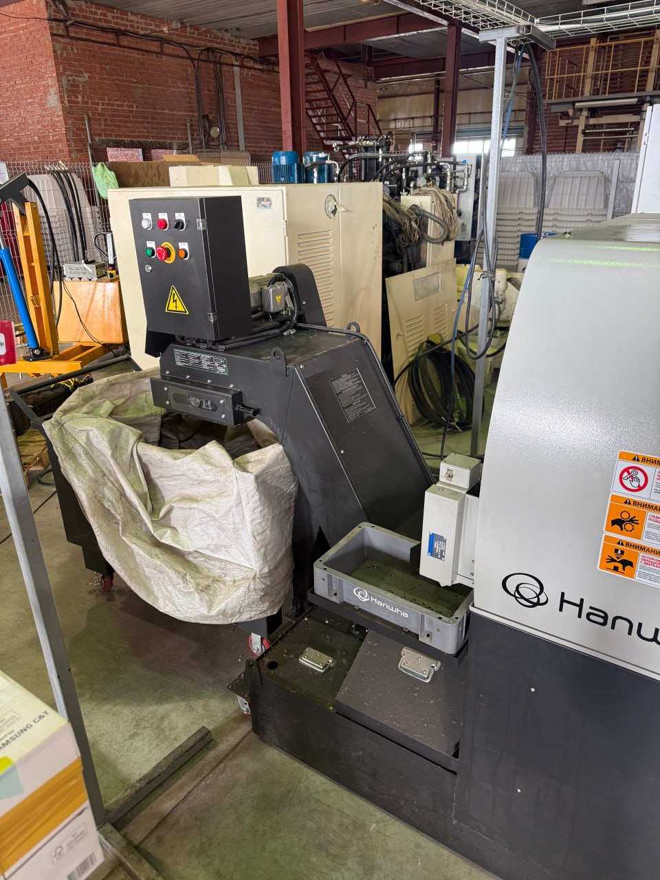 HANWHA XE26 транспортер стружки