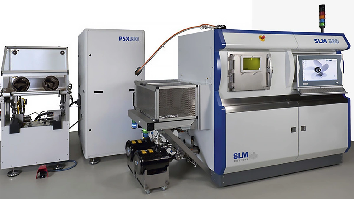 SLM Solutions — SLM 500 фото набора