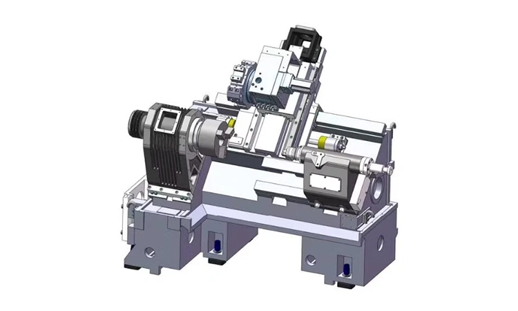 Устройство токарного станка с ЧПУ