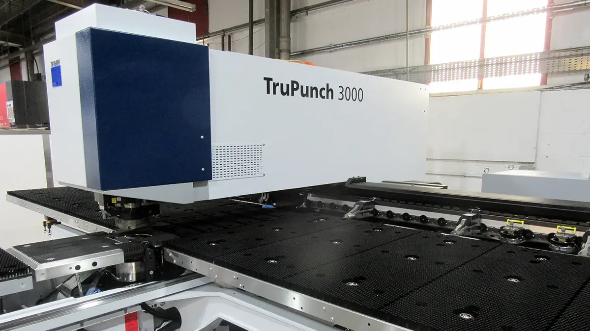 TRUMPF — TruPunch 3000 станок с ЧПУ